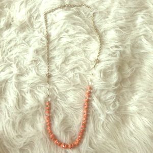Long beaded necklace